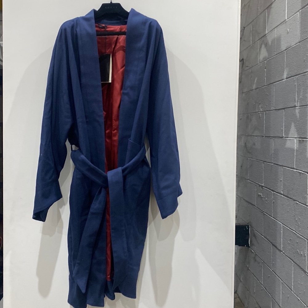 Gucci men’s blue robe